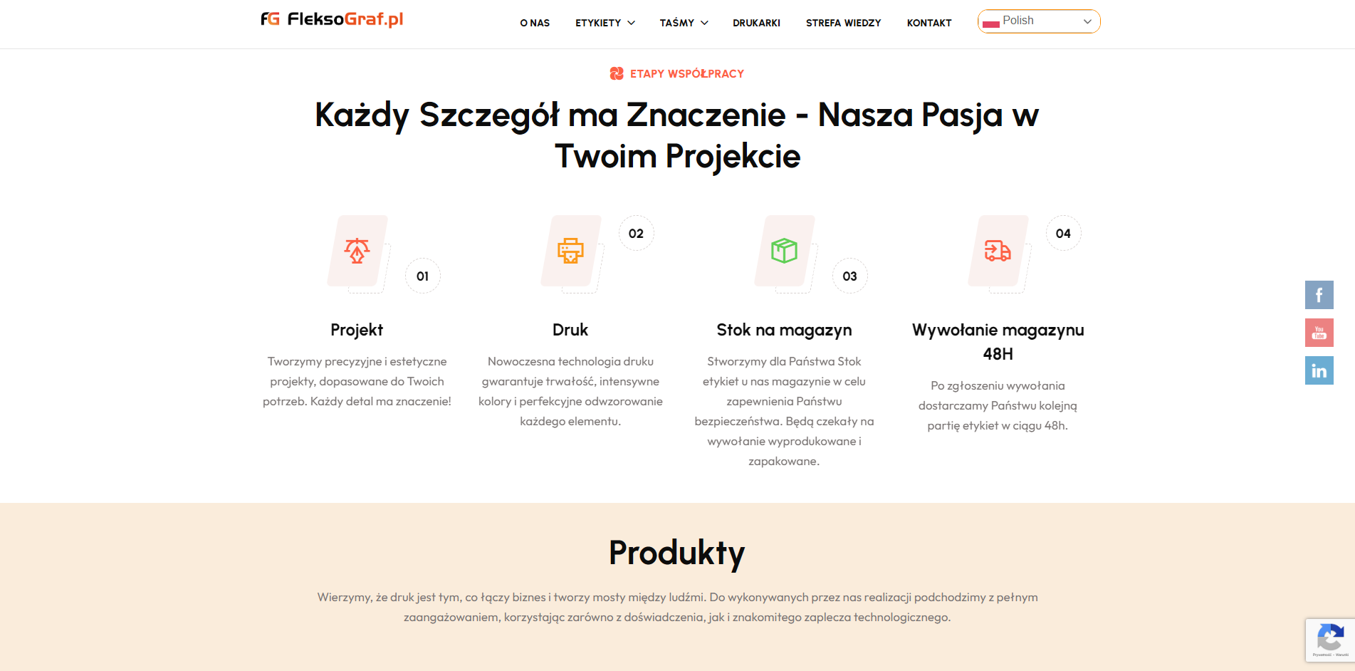 Fleksograf - E-commerce B2B / Industrial Project Preview